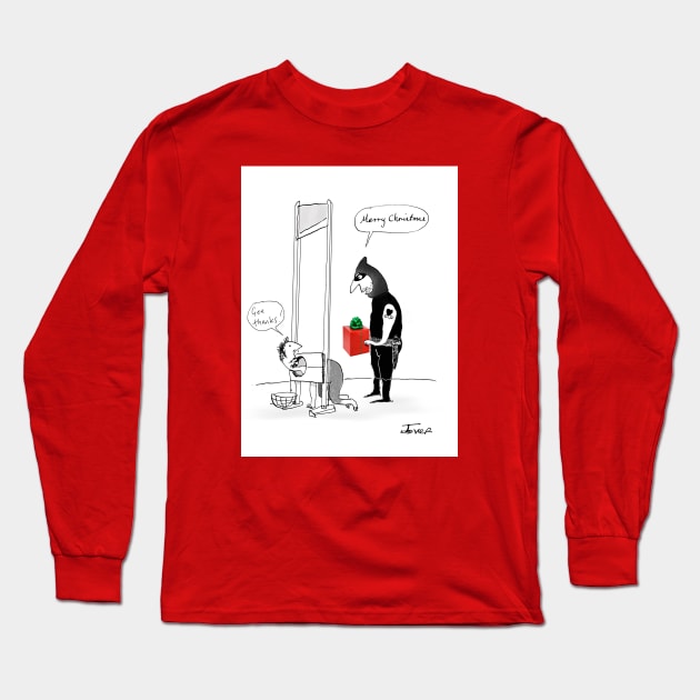 Jolly Christmaser Long Sleeve T-Shirt by Loui Jover 